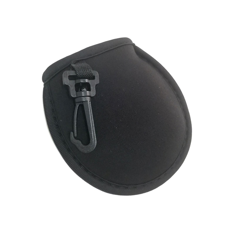 Golf Ball Cleaner with Clip Portable Golf Ball Wiping Golf Ball Cleaning Bag Black