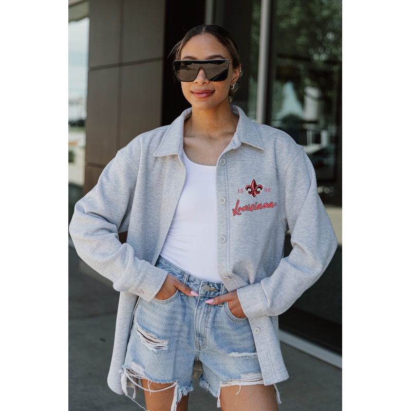LOUISIANA RAGIN’ CAJUNS Foundation Fleece Overshirt