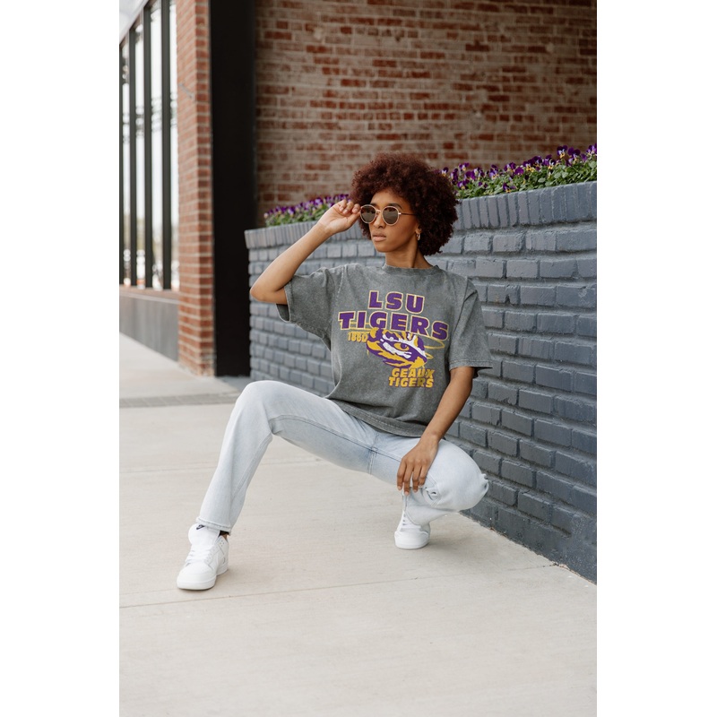 LSU TIGERS Keep The Lead Oversized Tee