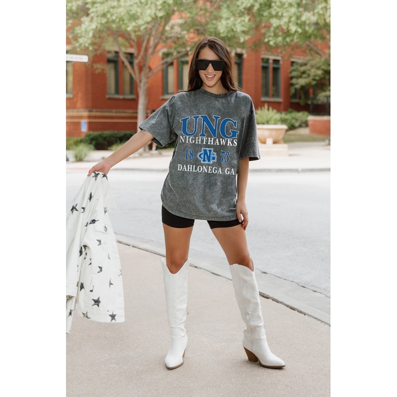 NORTH GEORGIA NIGHTHAWKS Throwback Oversized Tee
