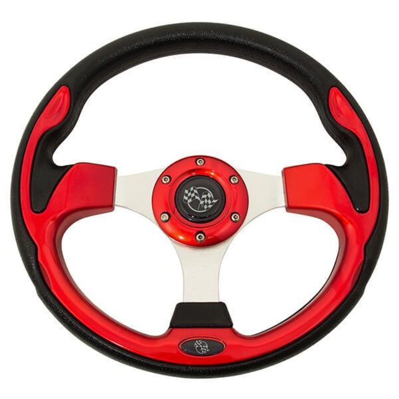 Red Rally Steering Wheel PN# 56913