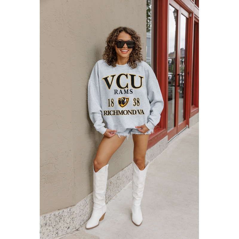 VIRGINIA COMMONWEALTH RAMS Allegiance Fleece Drop-Shoulder Pullover