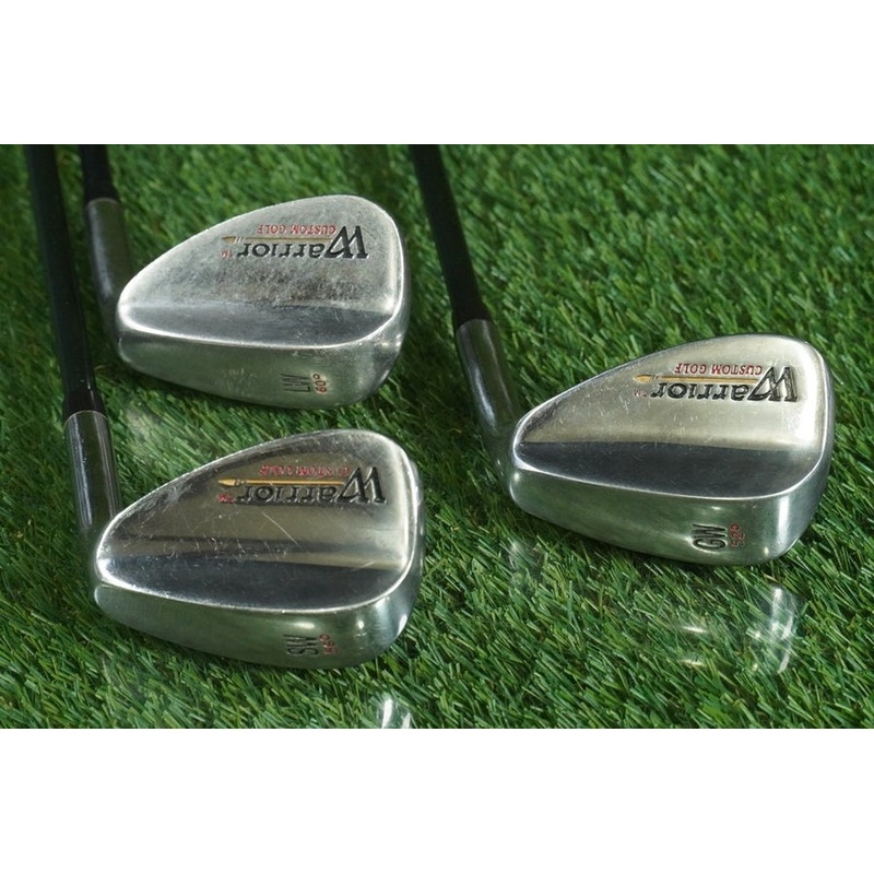 WARRIOR CUSTOM GOLF WEDGES SET GW,SW,LW GRAPHITE TOUR 3.1 REGULAR FLEX 52,56,60