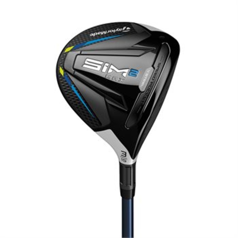 New and Used TaylorMade SIM 2 MAX Steel Fairway Wood Golf Clubs