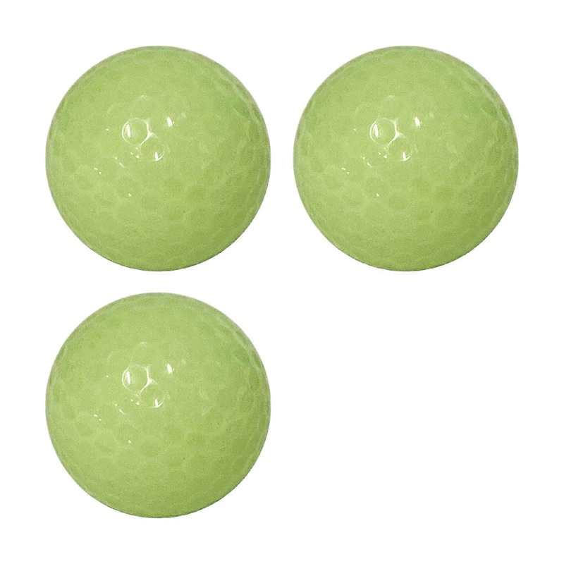 3/5Pcs Portable Glow Golf Balls  Luminously Light Up Golf Balls Night Practice Golf Balls Golf Accessories Easy to Use