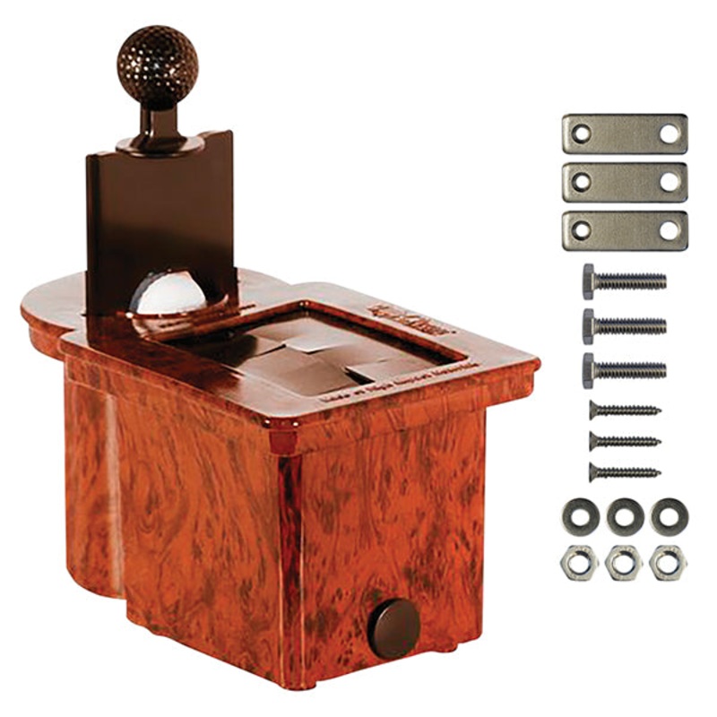 Ball Washer, Wood Grain with Brackets for RXV or Universal Fender Mount PN# ACC-BW006WG