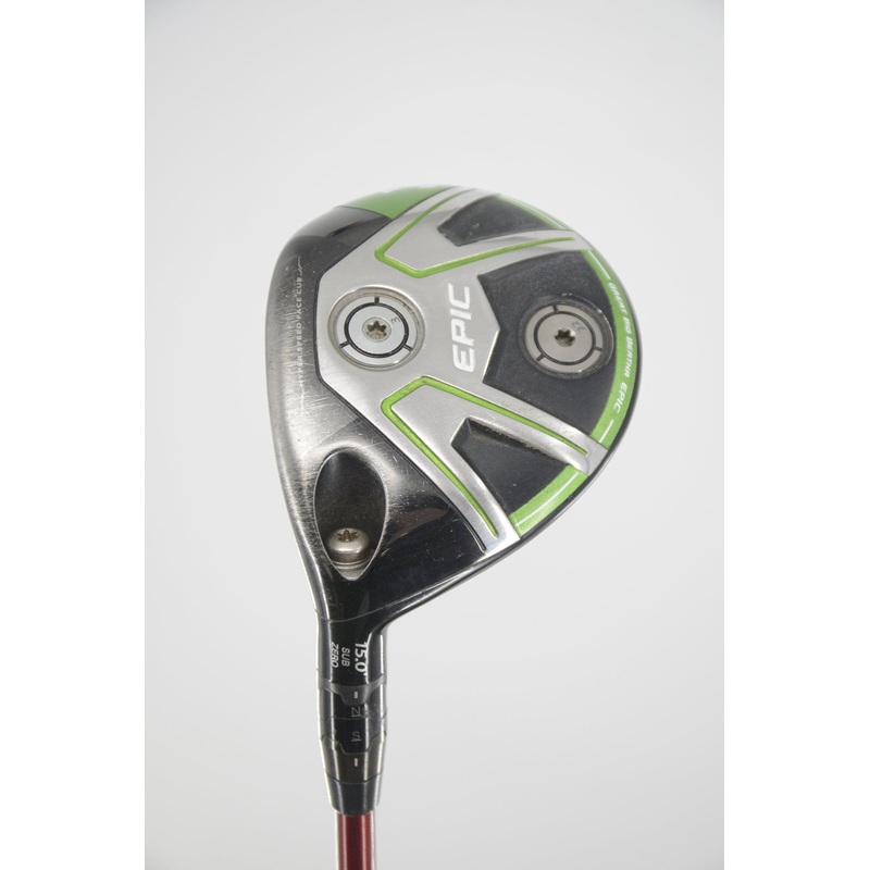 Lefty Callaway GBB Epic Sub Zero 15 Degree Wood R Flex 43.5