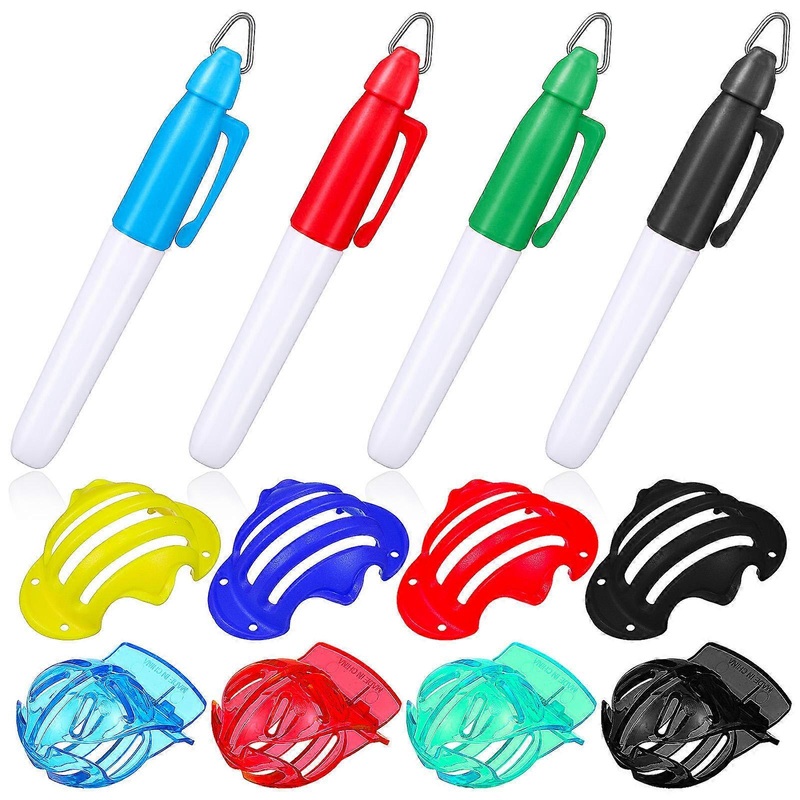 Professional Golfs Line Markers Golf Ball Marking Tools Improving Golf Skills T Shaped For Golf Games 1Set