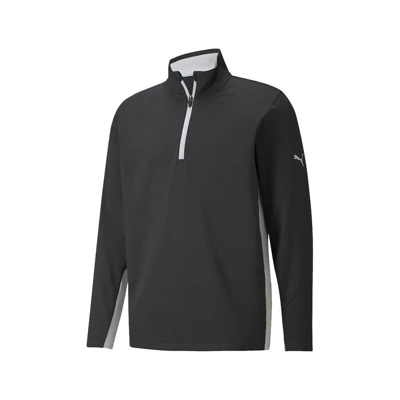 Puma Gamer Golf 1/4 Zip|Black|White|Navy Blazer|High Rise|Quiet Shade|Bright Cobalt|Hot Coral|Zinfandel High Rise|Blue Coral|Ski Patrol|Tillandsia Purple High Rise|Ponderosa Pine High Rise|Small|Medium|Large|X-Large|XX-Large|XXX-Large|XXXX-Large