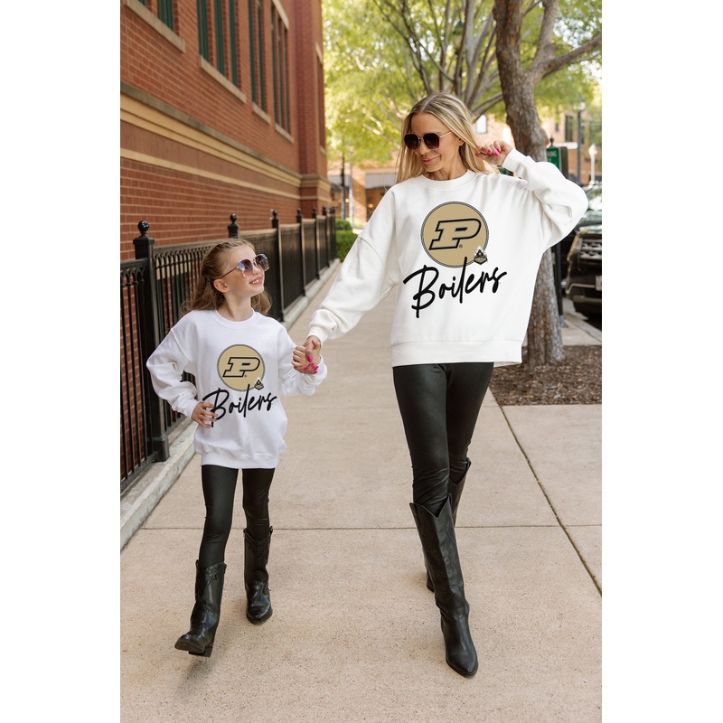 PURDUE BOILERMAKERS WILD BREAKTHROUGH YOUTH PREMIUM FLEECE SWEATSHIRT