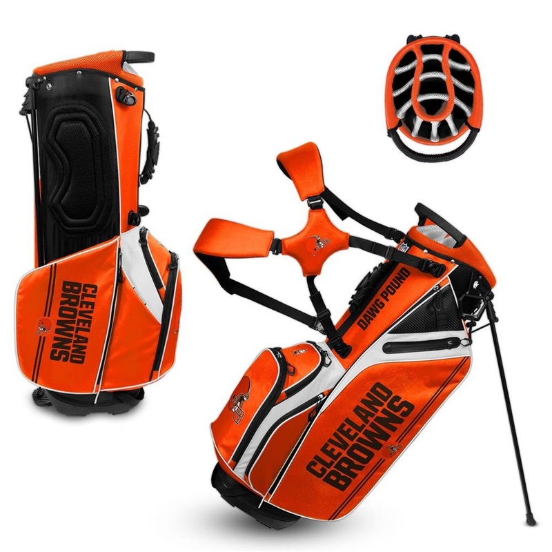 WinCraft NFL Cleveland Browns Caddie Carry Hybrid Bag