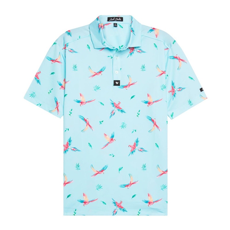 Bad Birdie Macaw Polo|Macaw|Small|Medium|Large|X-Large|XX-Large|XXX-Large