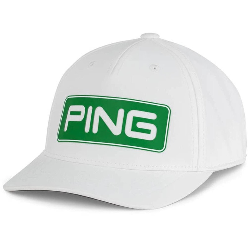 Ping Junior Tour Golf Hat|White/Green
