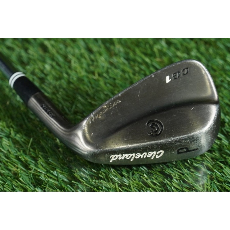 CLEVELAND CG1 PITCHING WEDGE P MICRO MILL CMM TRUE TEMPER STEEL BLACK PEARL RH
