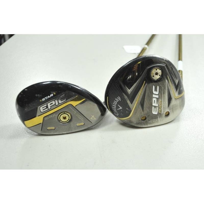 LEFT Callaway Epic Flash Star Ladies #3 Fairway Wood and #4 Hybrid Set  # 195189