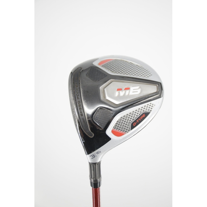 Lefty TaylorMade M6 D-Type 3 Wood R Flex 43.25