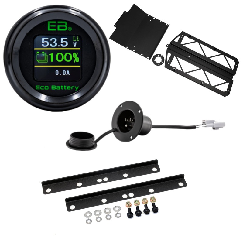 Polaris EV Installation Kit for Eco 51v 105Ah LifePo4 Skinny Lithium Battery