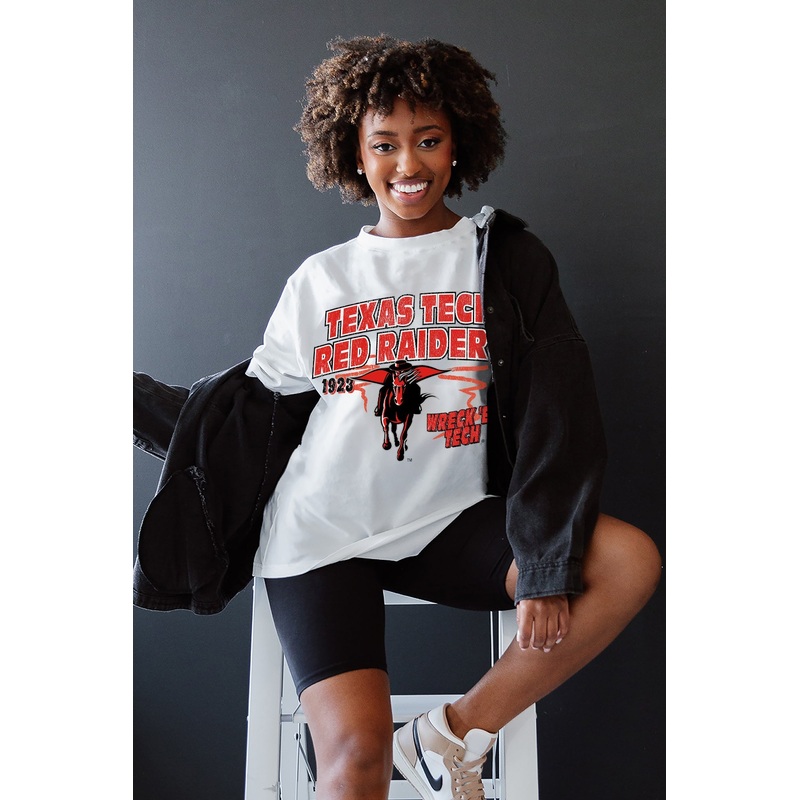 TEXAS TECH RED RAIDERS In The Lead Oversized Tee