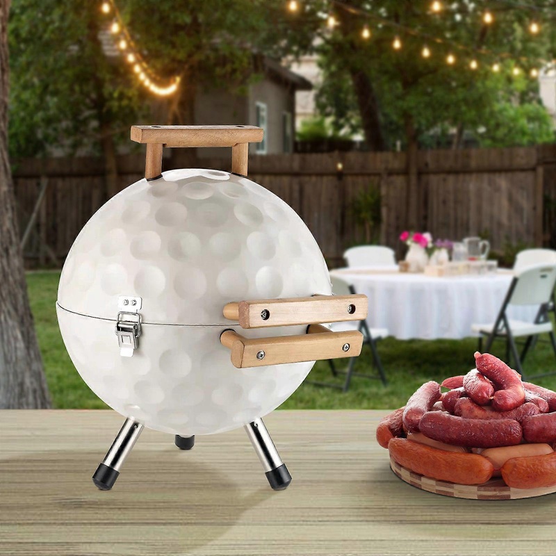33.99% OFF 2023  Outdoor Travel Foldable Shelf White Golf Ball Design Cooking Rack