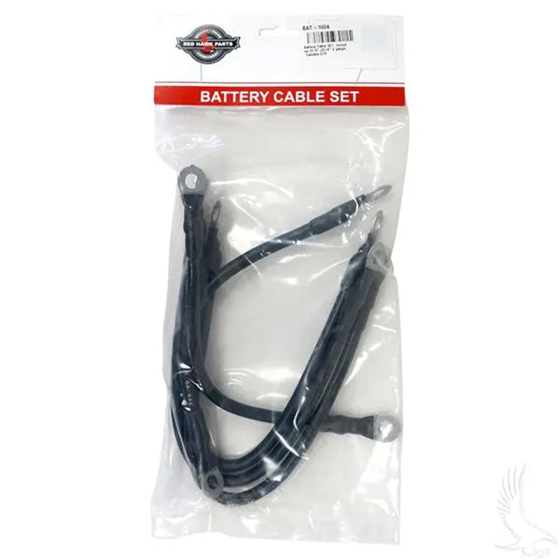 Battery Cable SET, Includes (2) 9 (3)14 6 gauge, Yamaha G19