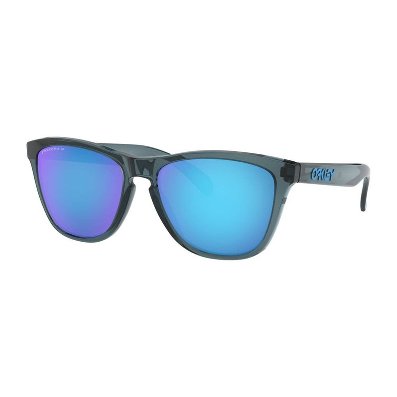 Oakley Frogskins Sunglasses – Crystal Black/Prizm Sapphire Polarized
