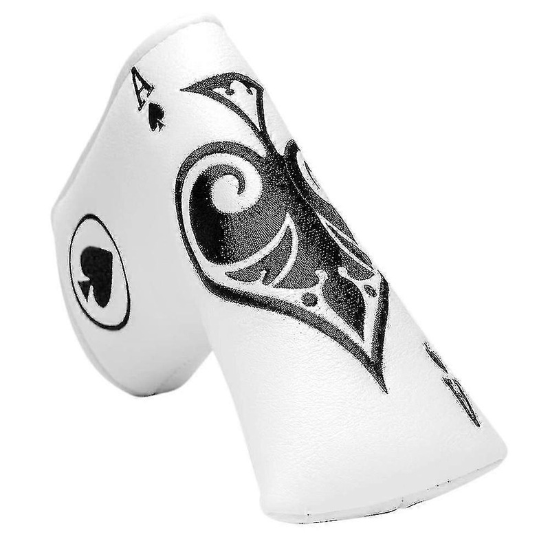 2 Pcs Putter Cover For Blade Putters – Golf Putter Cover White