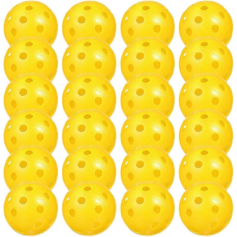 2025 24pcs Golf Practice Balls Airflow Golf Balls Plastic Golf Balls Golf Training Balls Golfing Accessories