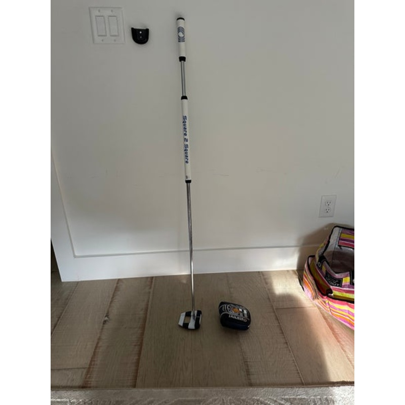 Absolutely MINT Odyssey Ai-one square to square jailbird cruiser 48 broomstick putter w HC