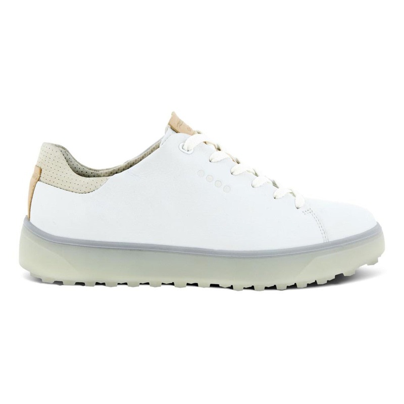 Ecco Women’s Tray Golf Shoes|Limestone|Bright White|5-5.5 (36)|6-6.5 (37)|7-7.5 (38)|8-8.5 (39)|9-9.5 (40)|10-10.5 (41)|11-11.5 (42)