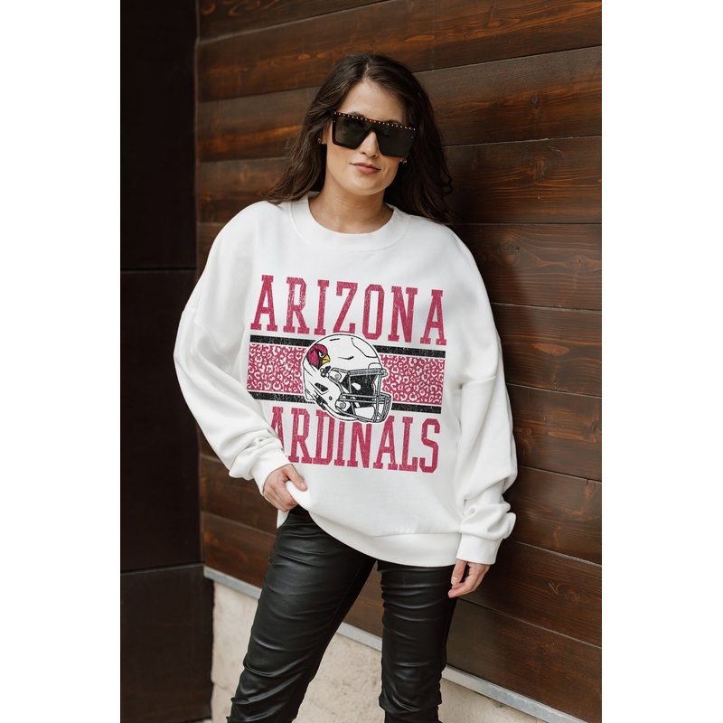 ARIZONA CARDINALS Fair Catch Crewneck Pullover