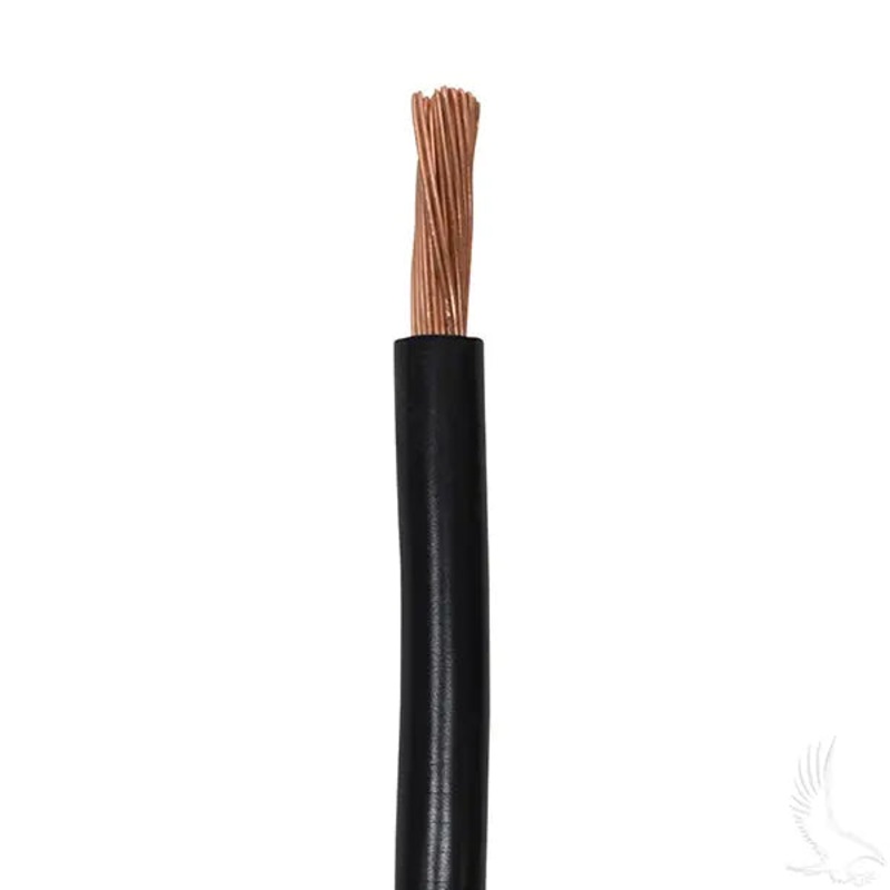 Battery Cable, 18 6 gauge black