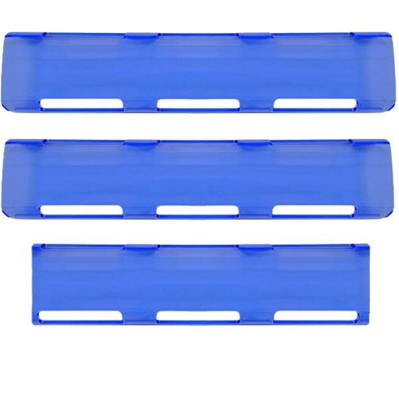 24 Blue Single Row LED Light Bar Cover Pack PN# 02-063