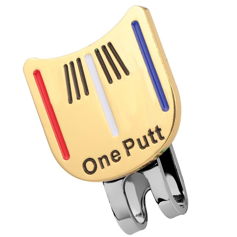 Golf   Clip Ball Marker for Golf   Visor – One Putt