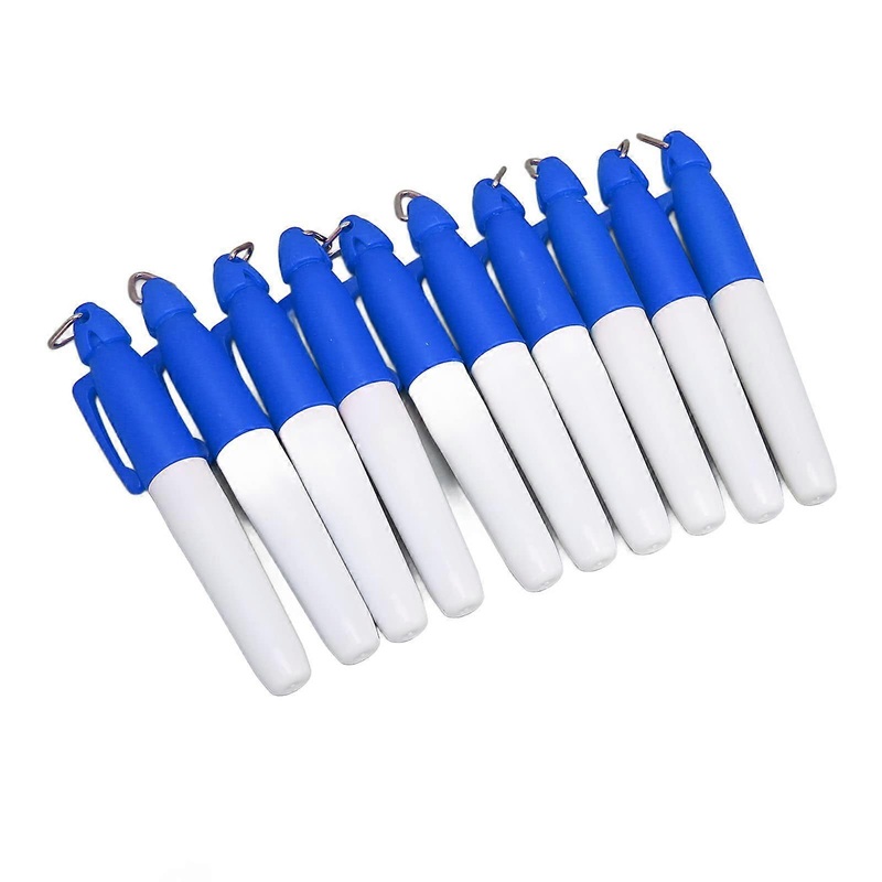 Golf Marking Pen, Waterproof, Eyecatching OilBased Ball Line Marking Tool for Drawing (Blue)