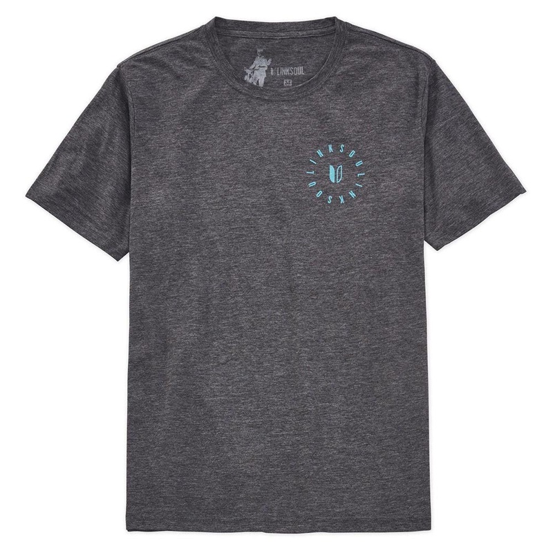 Linksoul The Bluenote Tee|Charcoal|Small|Medium|Large|X-Large|XX-Large