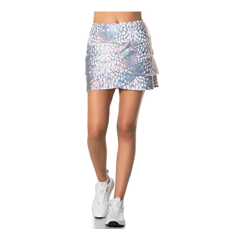 Lucky in Love Women’s Oil Slick Scallop Skort – Short