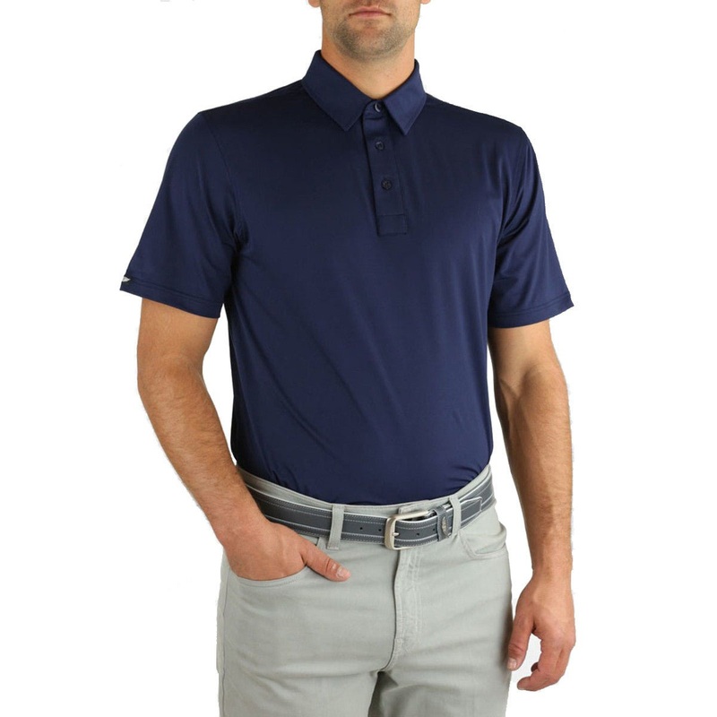 Straight Down Olympic Polo|Large|Medium|Small|X-Large|XX-Large|Indigo