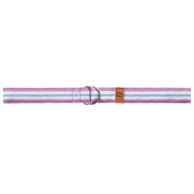 FootJoy Ribbon Golf Belt|Lavender|Marine Blue|Adjustable