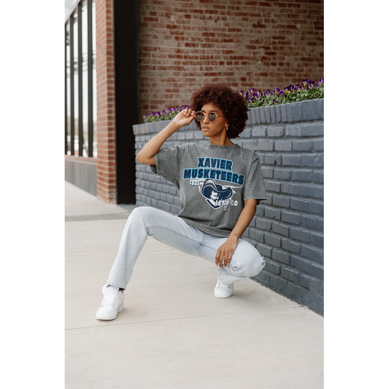 XAVIER MUSKETEERS Keep The Lead Oversized Tee