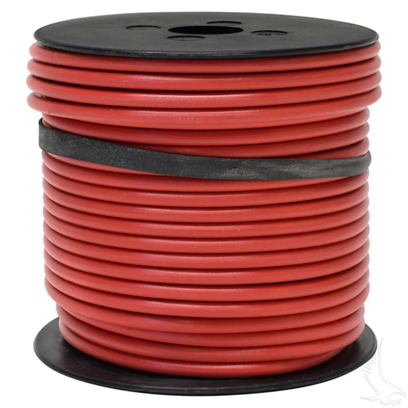 Primary Wire 100′, Red, 12 Gauge PN# ACC-0114