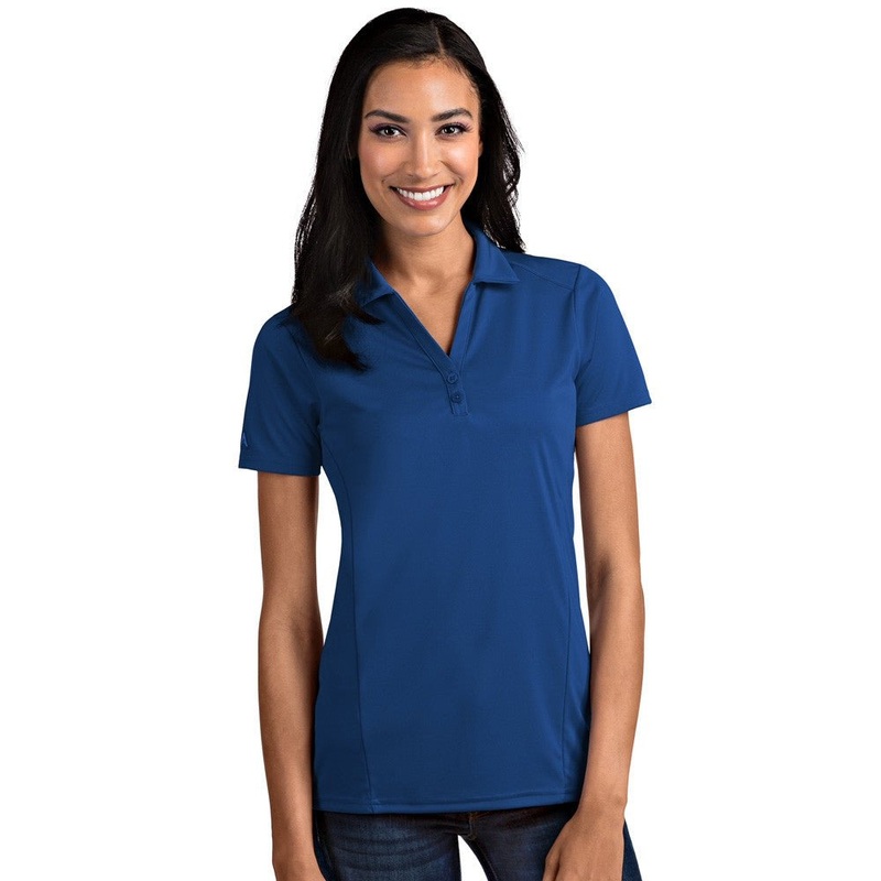 Antigua Women’s Tribute Polo|Dark Royal|Columbia Blue|Cabernet|White|Navy|Black|Dark Red|Mango|X-Small|Small|Medium|Large|X-Large|XX-Large