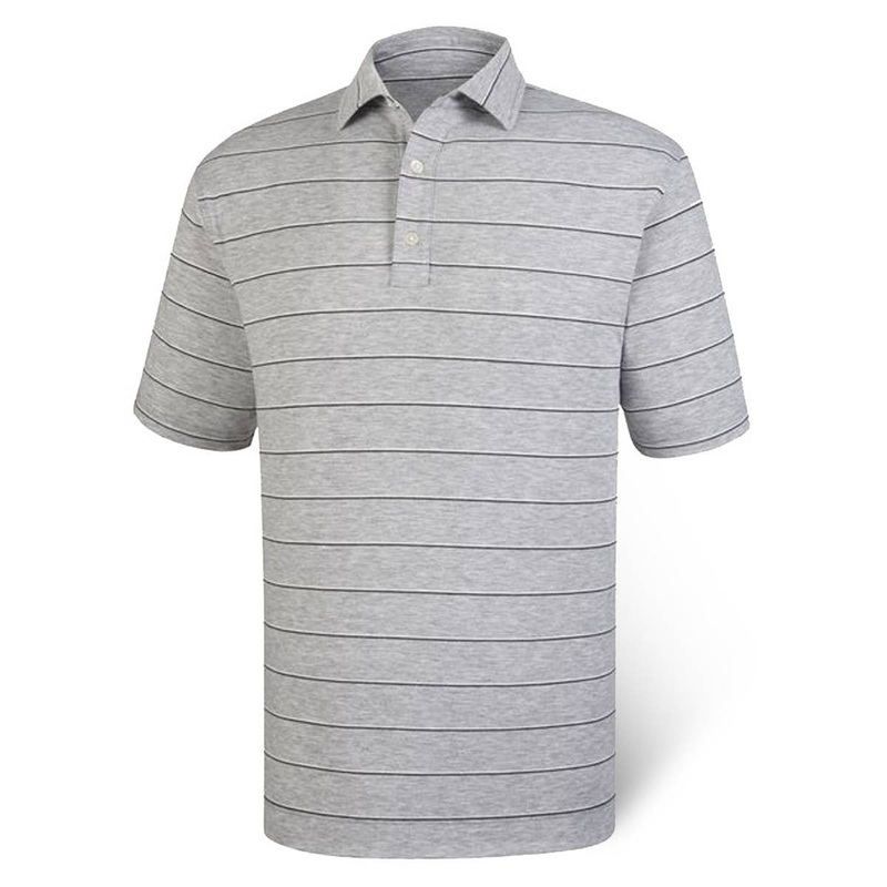 FootJoy Spun Poly Stripe Golf Polo – Closeout
