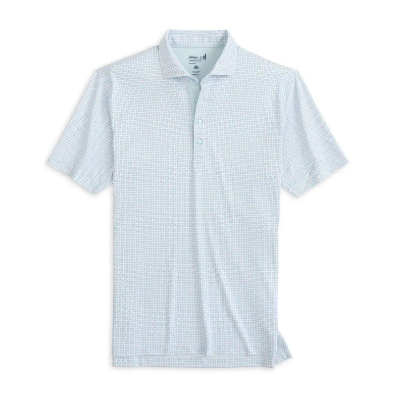 Johnnie-O Gilbert Polo|White|Small|Medium|Large|X-Large|XX-Large