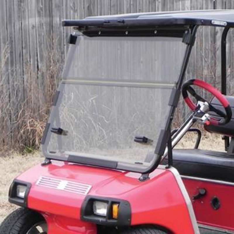 RedDot Club Car DS Impact-Resistant Folding Clear Windshield (Years 1982-2000.5) PN# 35348