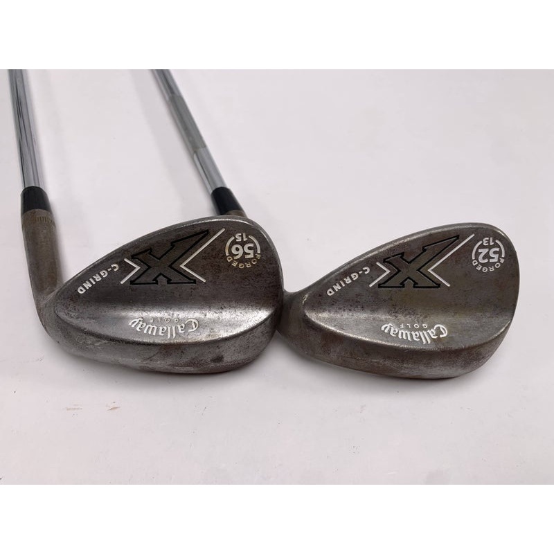 Callaway X Forged Vintage Wedge Set 52* 13 | 56* 15 Wedge Steel Mens RH