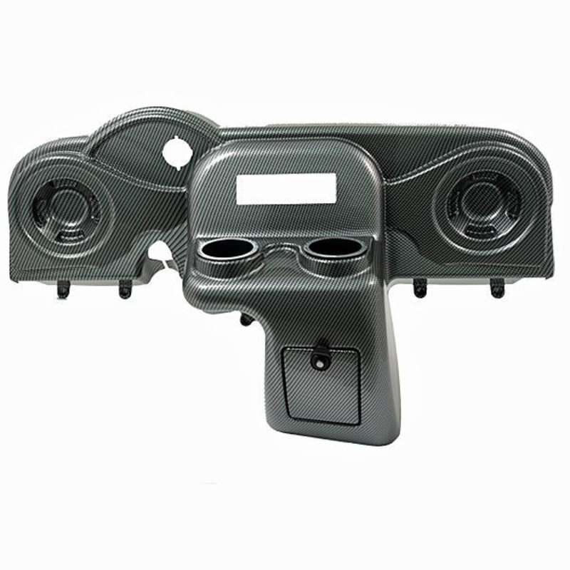 EZGO RXV Elite Radio Console Carbon Fiber Weave Dash (Years 2008-Up) PN# 5104