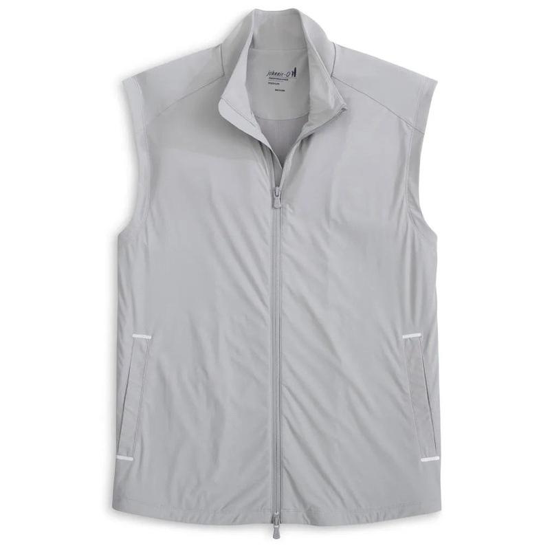 Johnnie-O Zimmer Golf Vest|Seal|Small|Medium|Large|X-Large|XX-Large