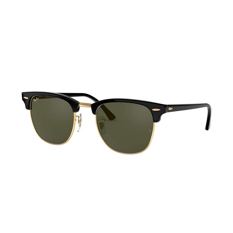 Ray-Ban Clubmaster Classic – Black/Green Classic G-15