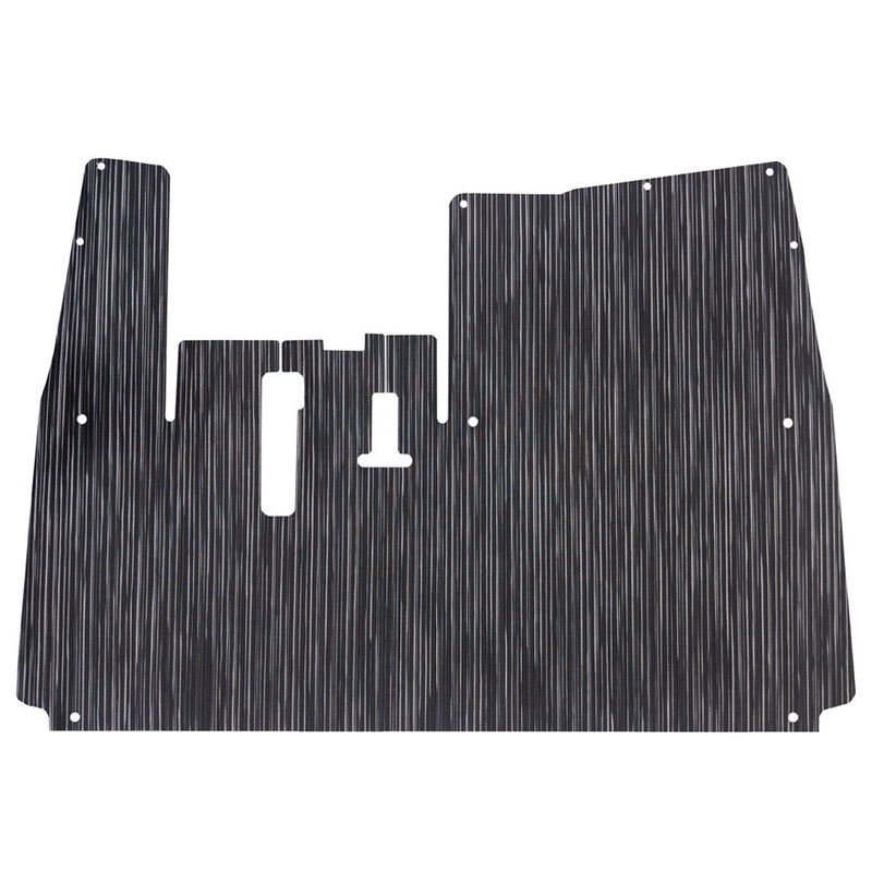 Chilewich Premium Yamaha Black Ribweave Floor Mat (Model Drive2) PN# 03-148