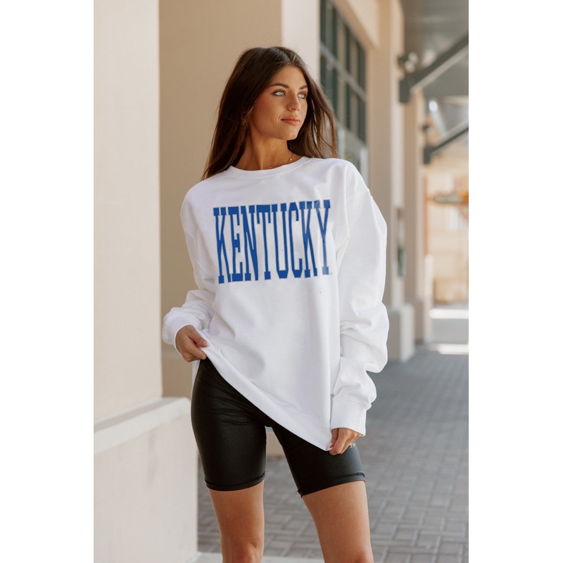 KENTUCKY WILDCATS Play By Play Crew Fleece By Madi Prewett Troutt